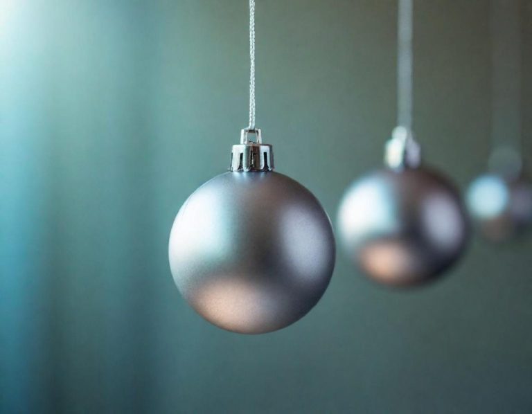 A minimalistic, scientific visualization of multiple synchronized pendulums moving in perfect coordination, representing orchestrated system